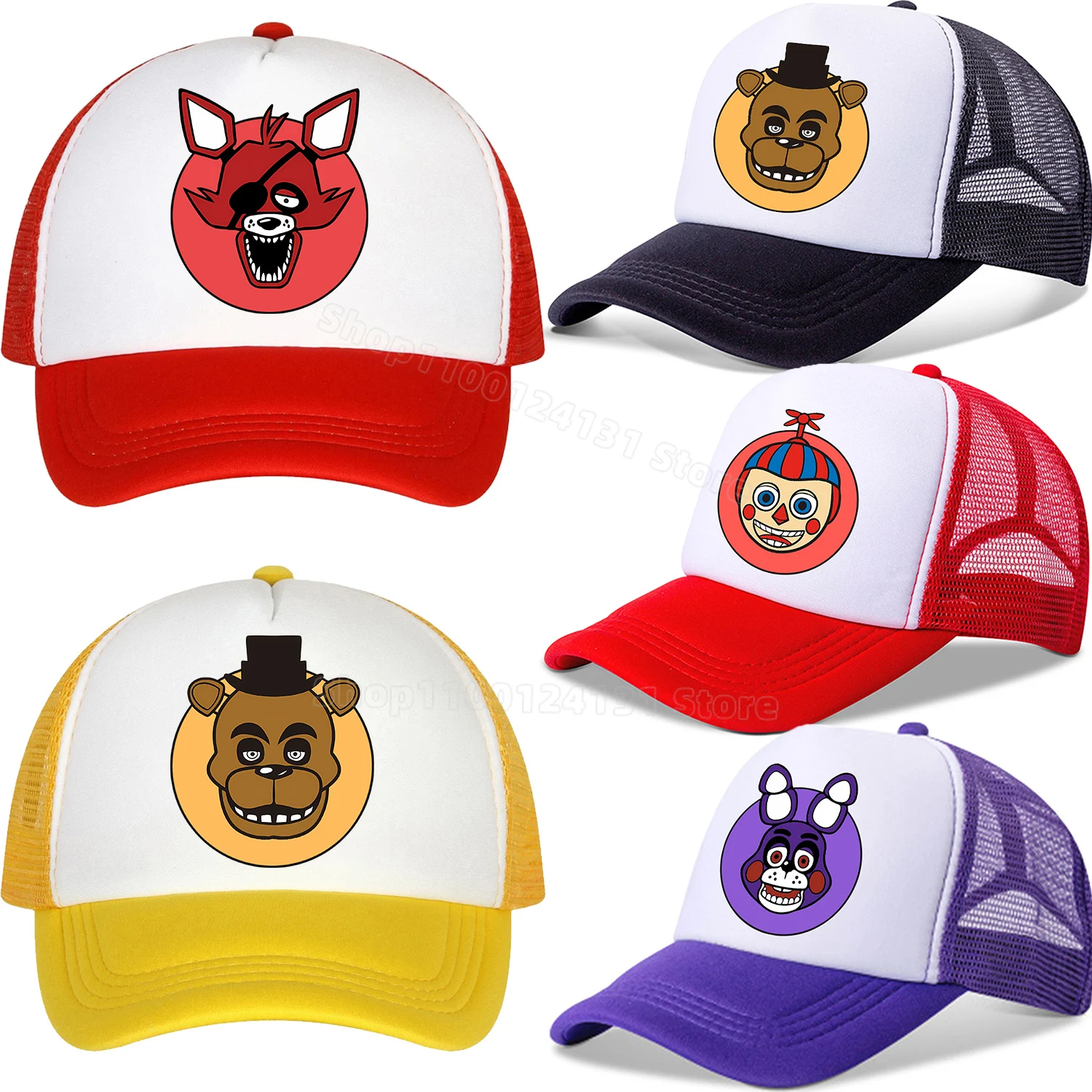 Summer Nights Clothing - Topi Bisbol Five Nights At Freddys