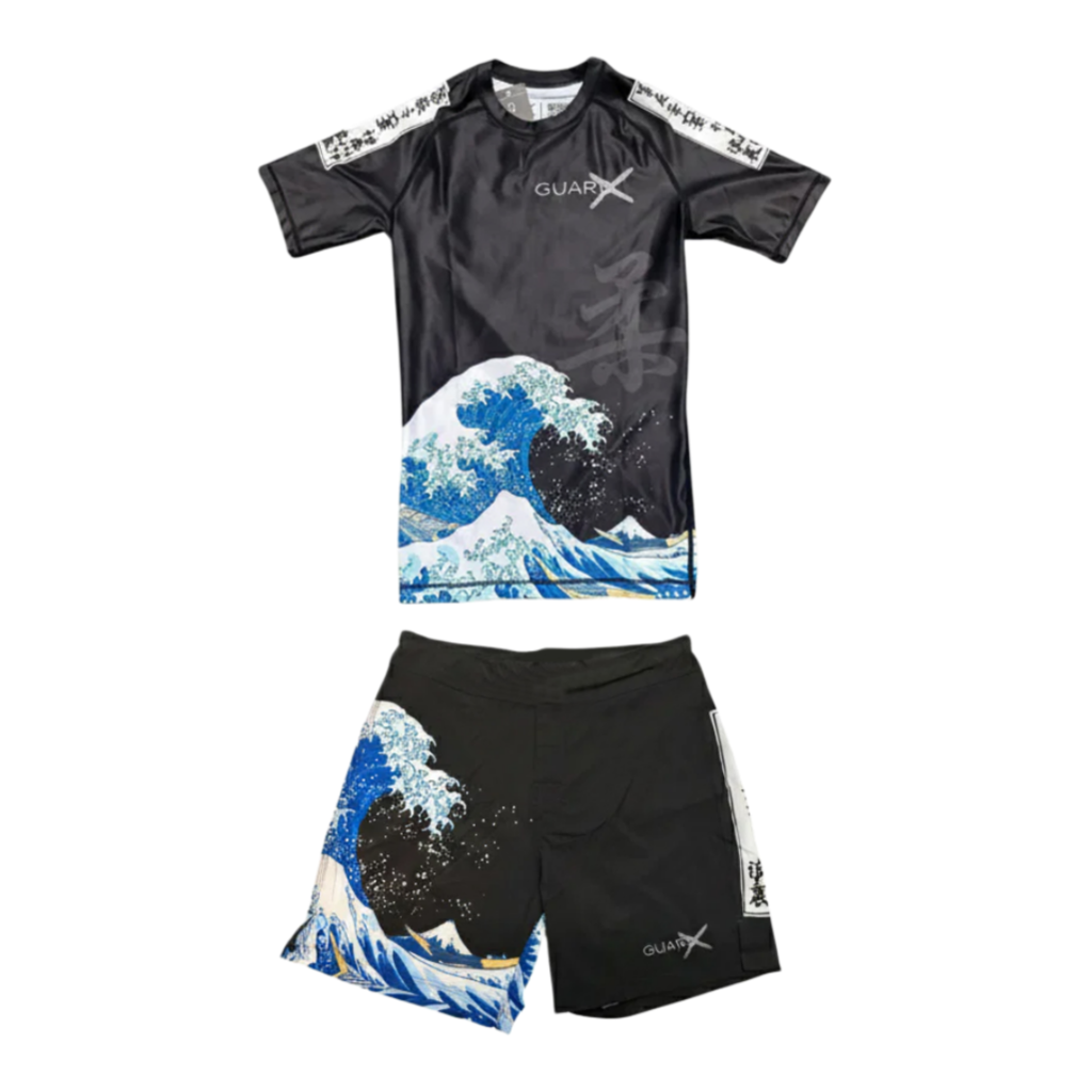 Summer Japanese Clothing - Set Rashguard & Celana Pendek Jiu