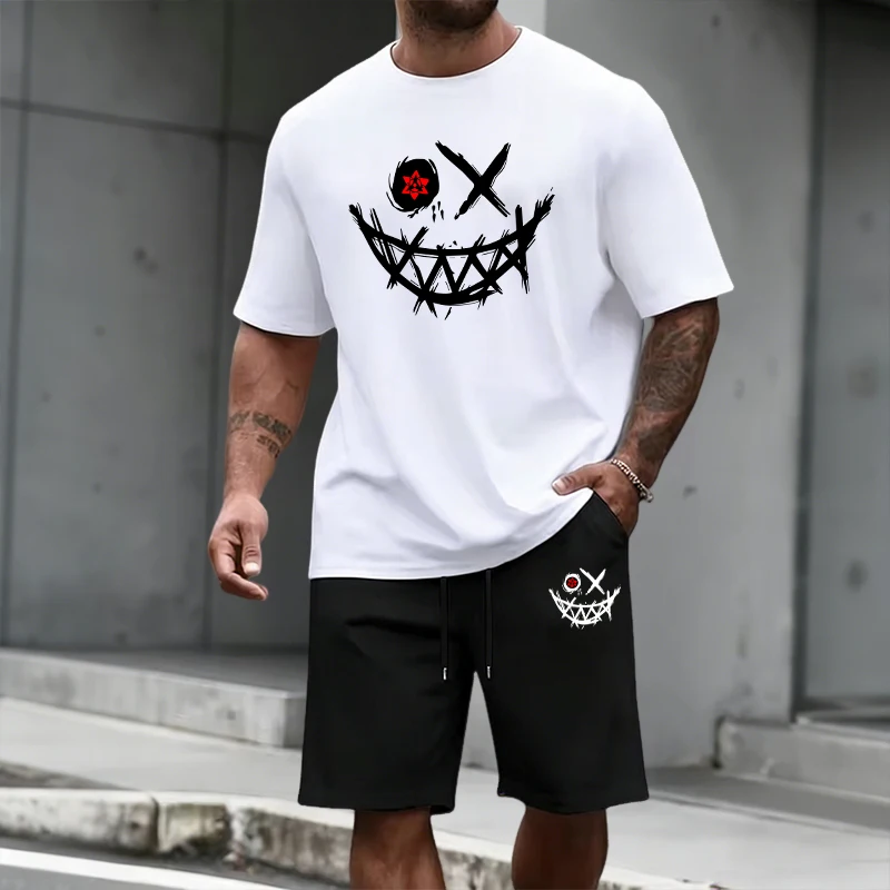 Summer Clothing Outfits - Set Kaus & Celana Pendek Pria