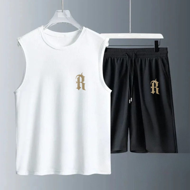 Summer Youth Clothing - Set Tank Top Pria Musim Panas