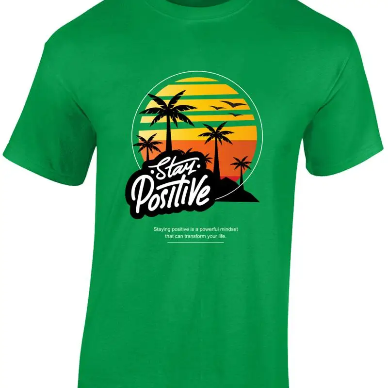 Summer Clothing Holiday - Tetaplah Bersikap Positif Pakaian Kasual Pantai