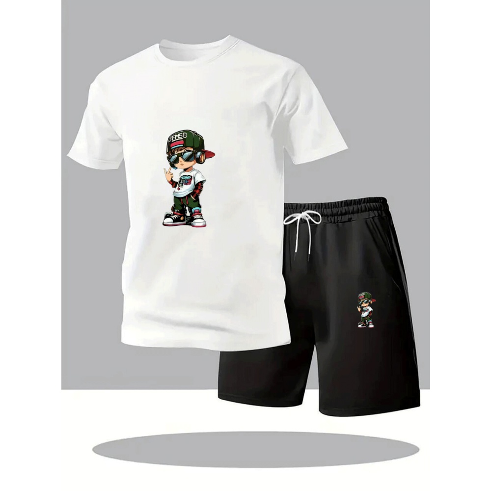 Summer House Clothing - Promo Musim Panas Set Kaos Lengan
