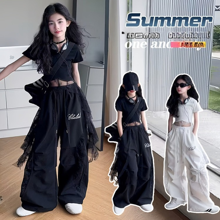 Summer Clothing For Teen Girls - Set Pakaian Tari Jalanan Jazz Hip