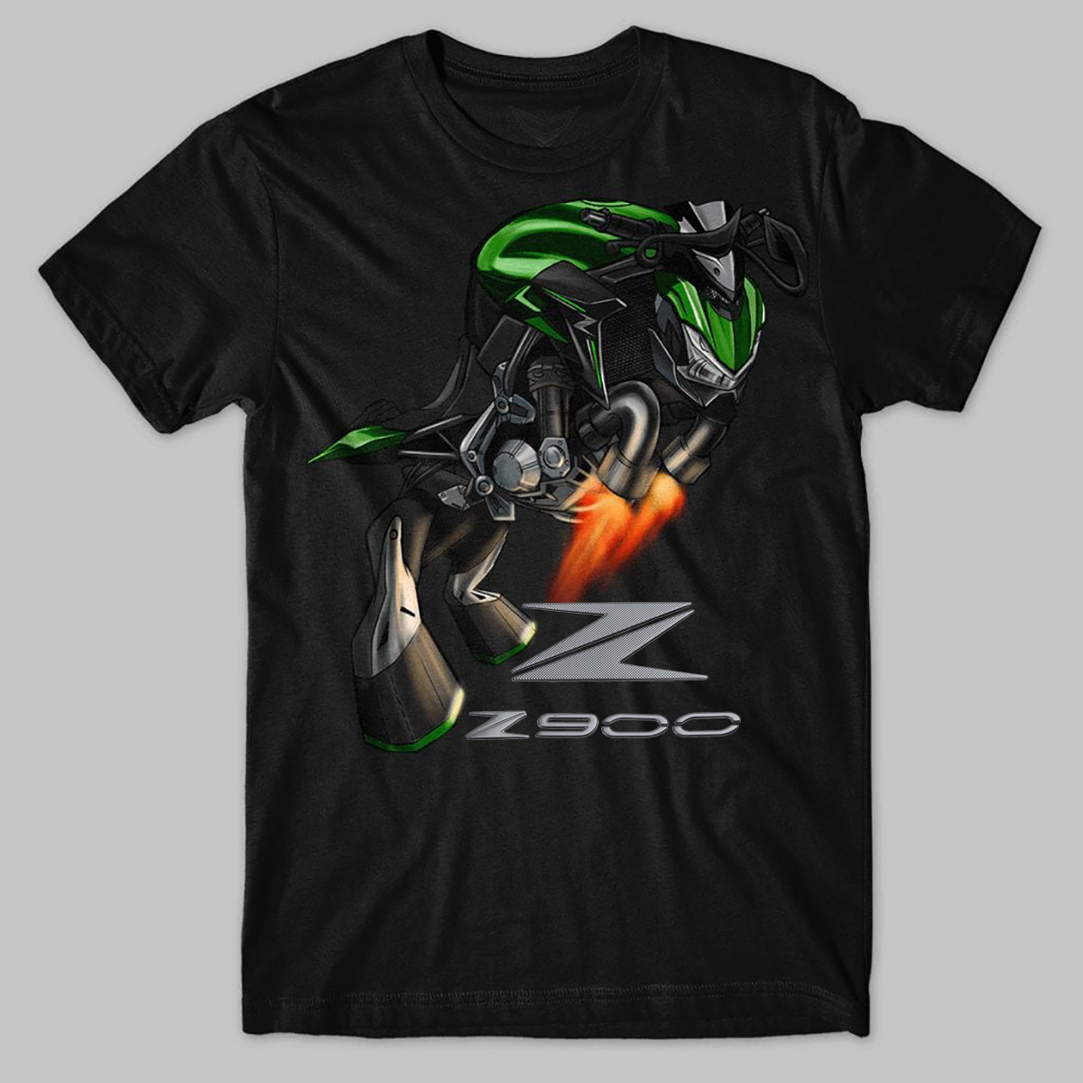Summer Japanese Clothing - Kaus inspirasi sepeda motor Jepang Z900
