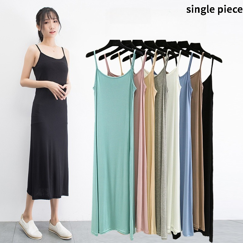 Summer Holiday Clothing Women - Gaun Vest Modal untuk Wanita, Pakaian