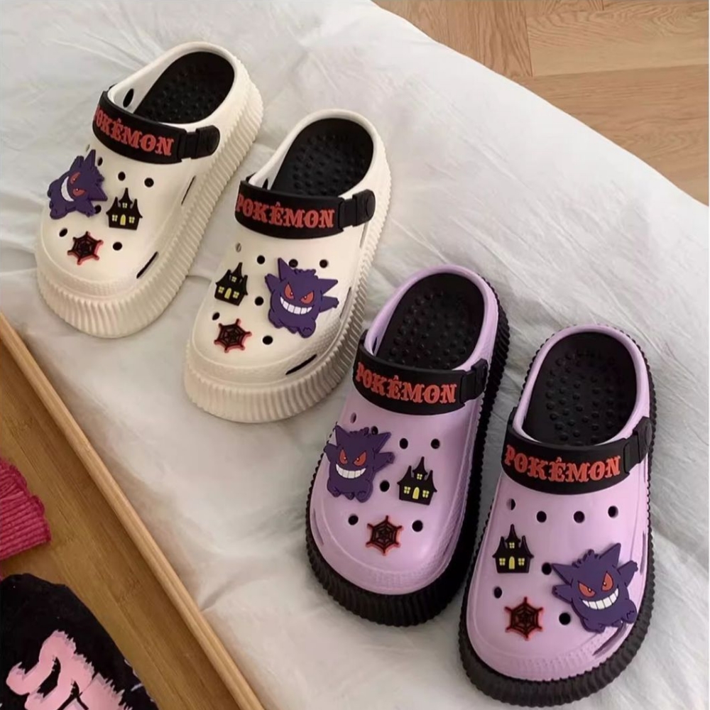 Summer Clothing Holiday - Sandal Pokemon Gengar Sylveon Anime Kartun