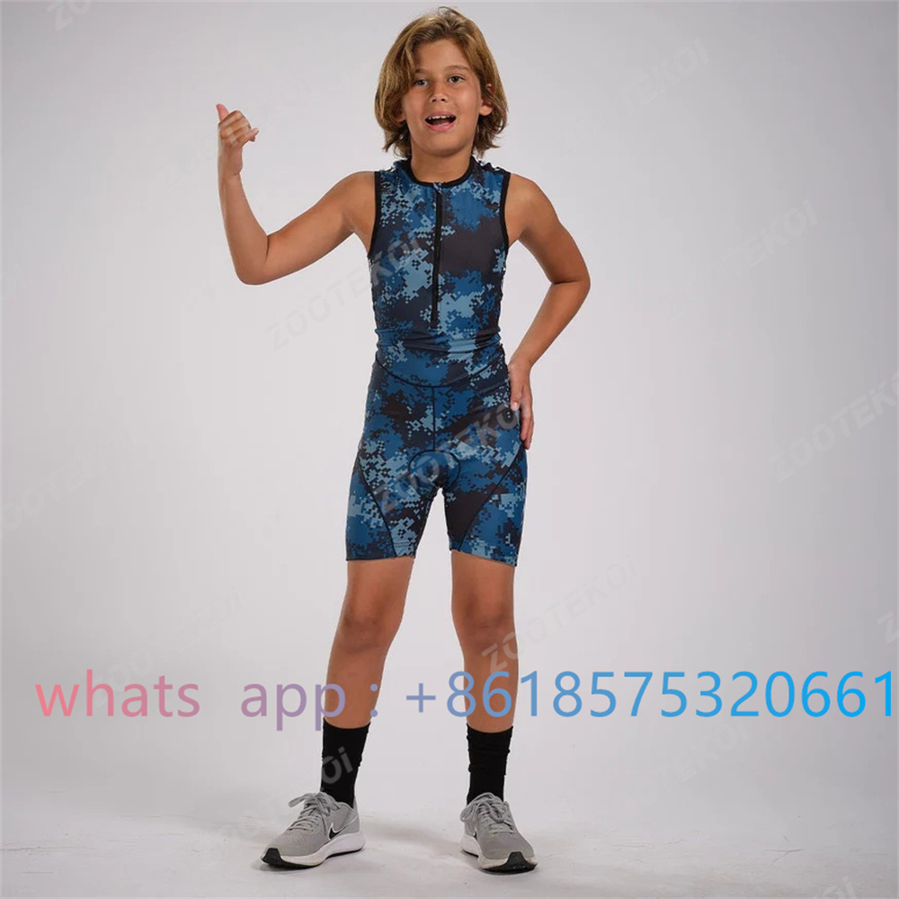 Summer Clothing Kids Sale - Zootekoi Jumpsuit Tanpa Lengan Triathlon Universal
