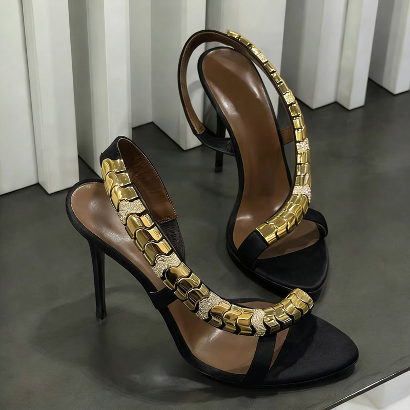 Sandal Gladiator Wanita Satin  - Summer Holiday Clothing Women ulasan dan harga