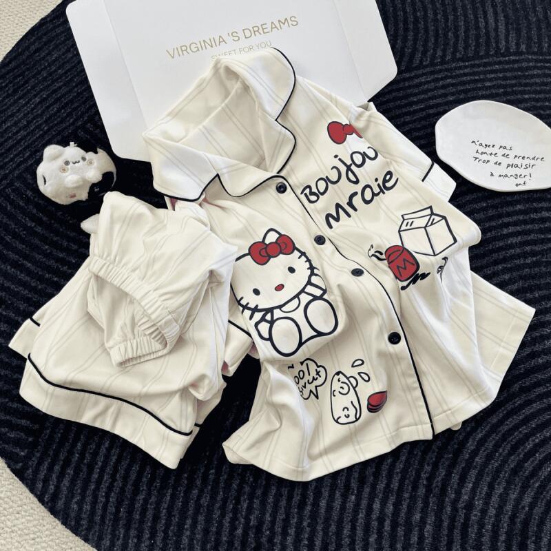 Piyama Celana Pendek Lengan Pe - Summer House Clothing ulasan dan harga