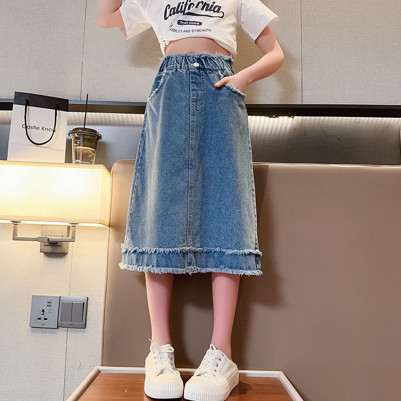 Rok Denim Anak Perempuan Musim - Summer Clothing For Teen Girls ulasan dan harga