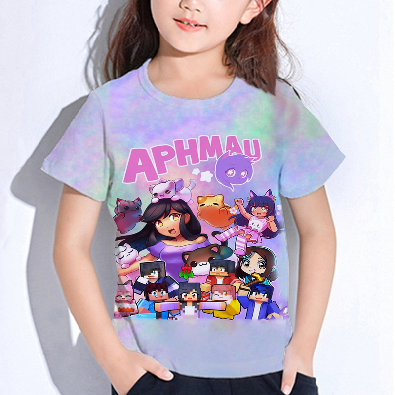 Aphmau kaus kucing anak laki-l - Summer Clothing Newborn ulasan dan harga