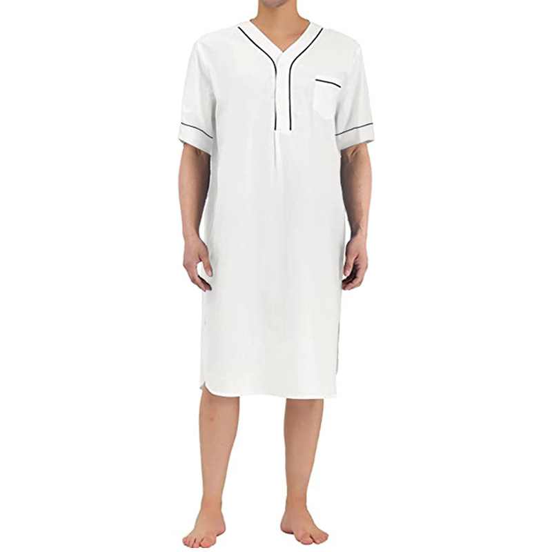 Gaun malam tipis lengan pendek - Summer Nights Clothing ulasan dan harga