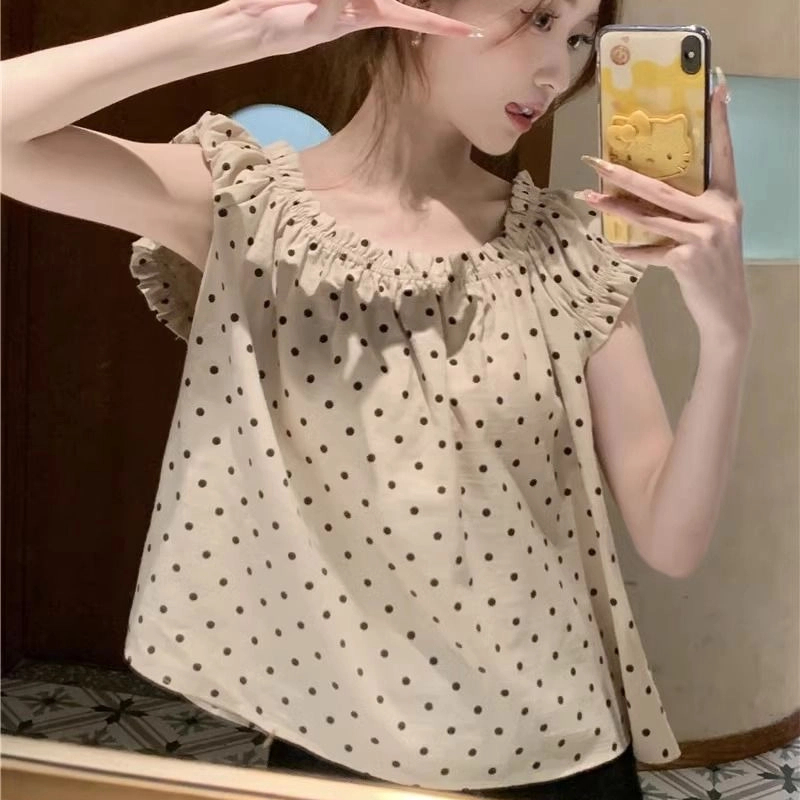 Blus Longgar Polka Dot Tempera - Summer Youth Clothing ulasan dan harga