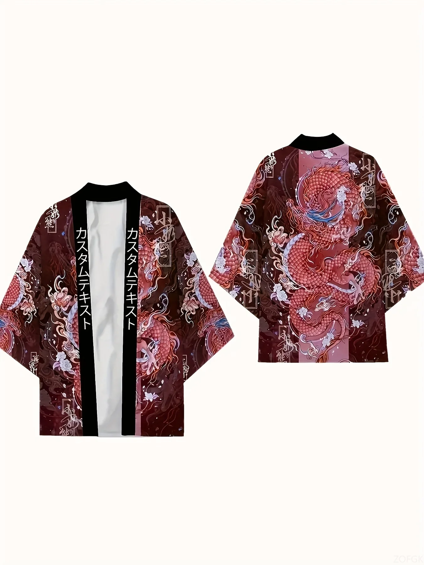 Kimono Uniseks Atasan Gambar C - Summer Japanese Clothing ulasan dan harga