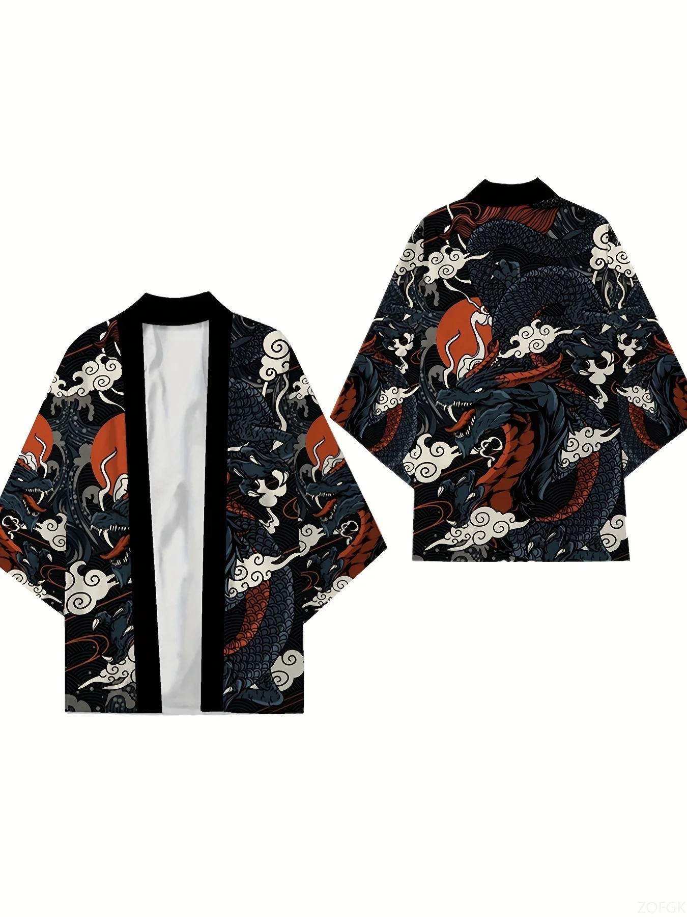 Kimono Uniseks Atasan Gambar C - Summer Japanese Clothing ulasan dan harga