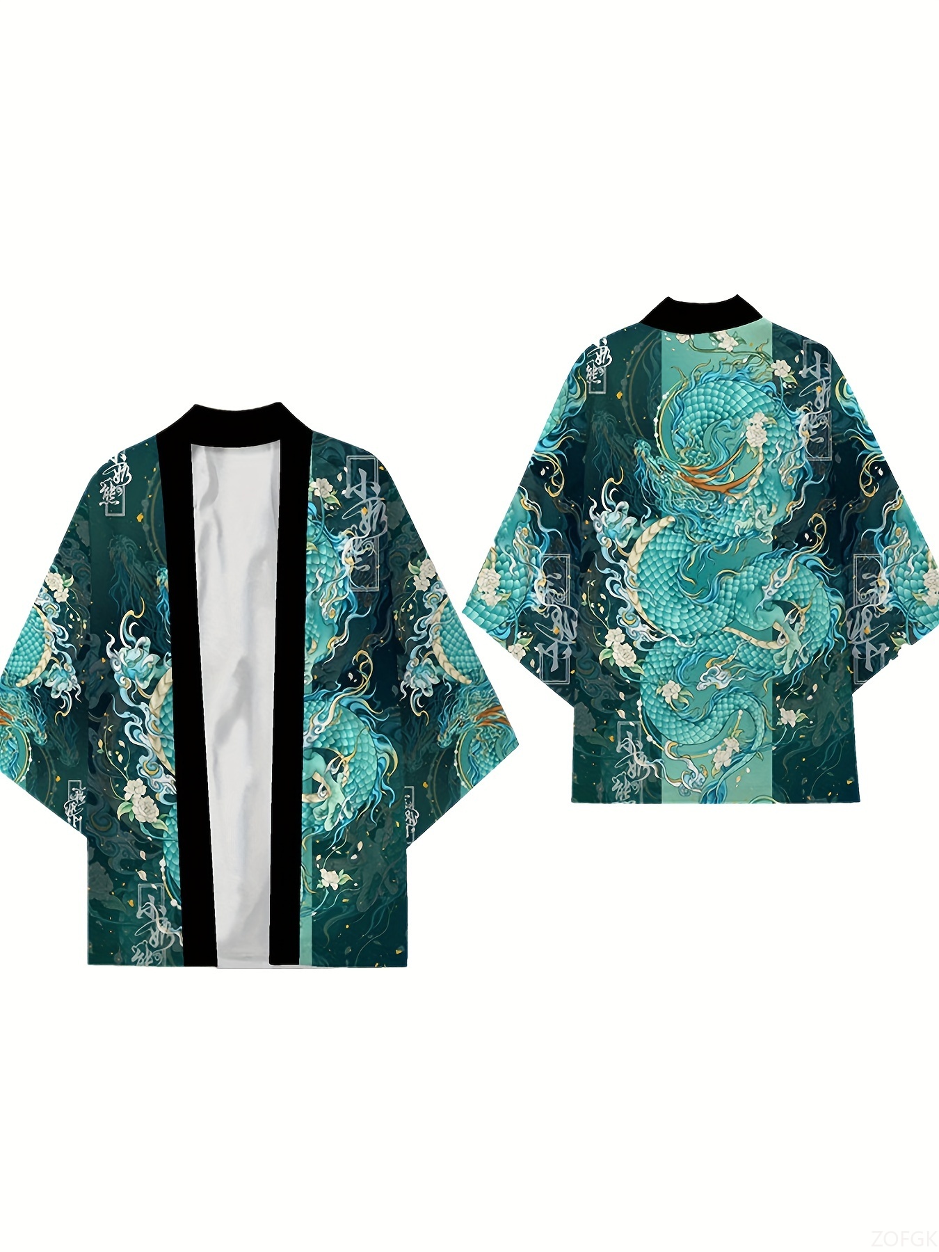 Kimono Uniseks Atasan Gambar C - Summer Japanese Clothing ulasan dan harga