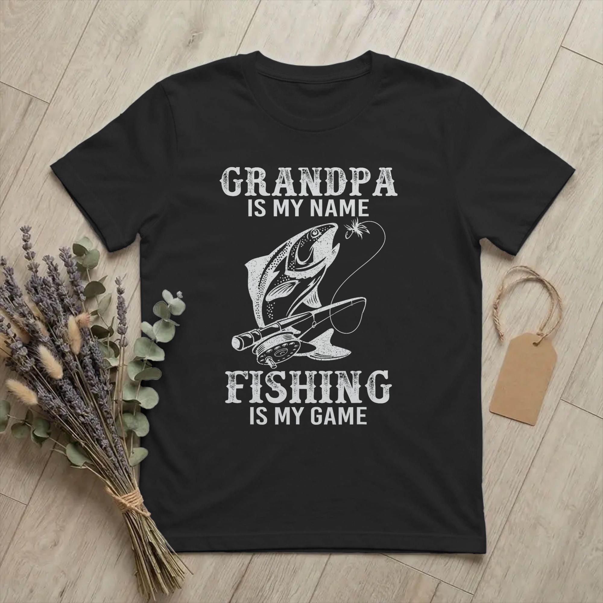 Kaus Santai Grandpa Is My Name - Summer Clothing Name Ideas ulasan dan harga