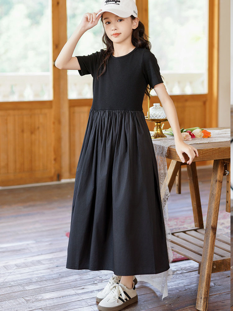 Maxi Dress panjang untuk gadis - Summer Clothing For Teen Girls ulasan dan harga