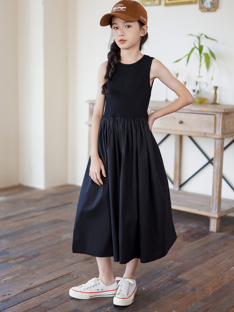 Maxi Dress panjang untuk gadis - Summer Clothing For Teen Girls ulasan dan harga