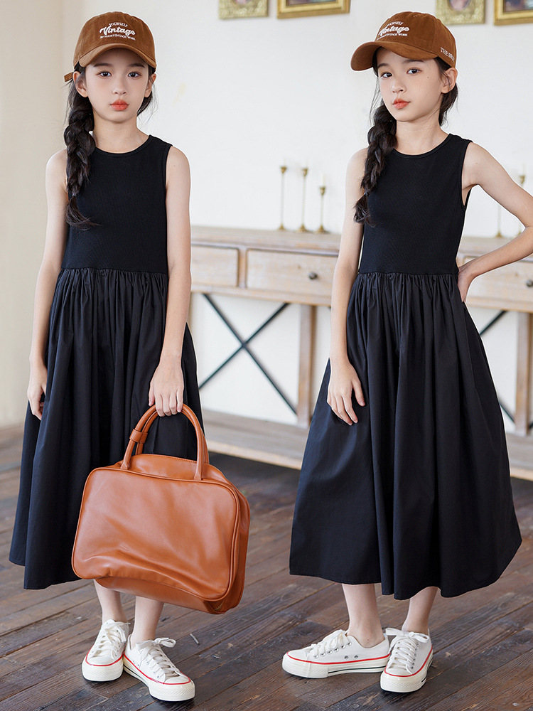 Maxi Dress panjang untuk gadis - Summer Clothing For Teen Girls ulasan dan harga