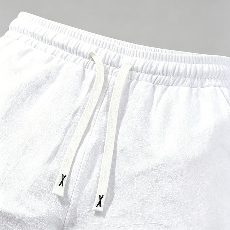 Celana Pendek Kargo Campuran L - Linen Shorts Men ulasan dan harga