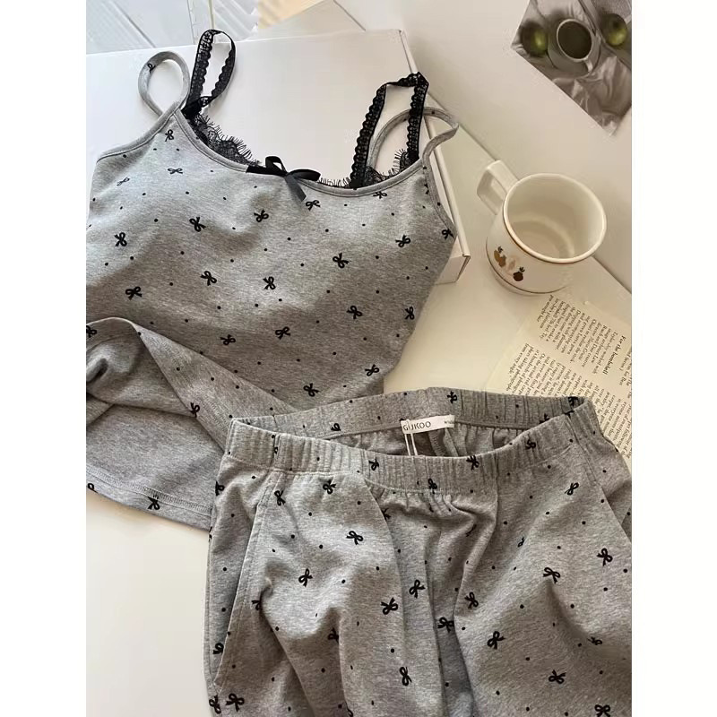Setelan Piyama Wanita Musim Pa - Summer House Clothing ulasan dan harga