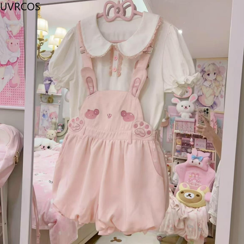 Set Celana Pendek Gaya Lolita  - Summer Japanese Clothing ulasan dan harga