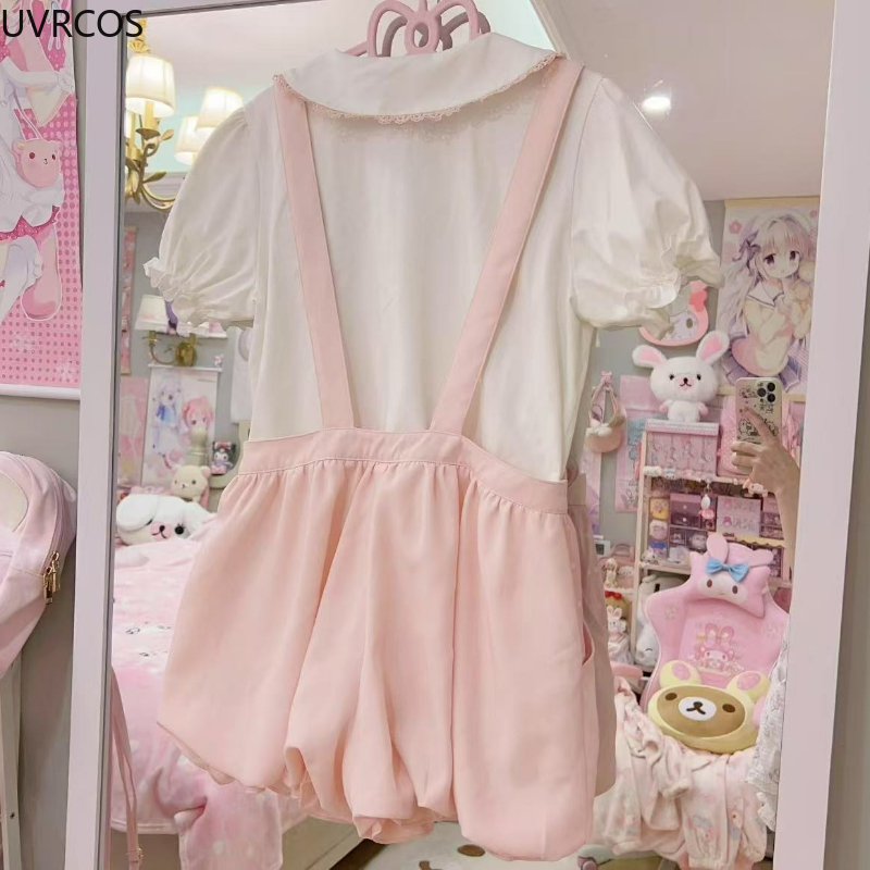 Set Celana Pendek Gaya Lolita  - Summer Japanese Clothing ulasan dan harga
