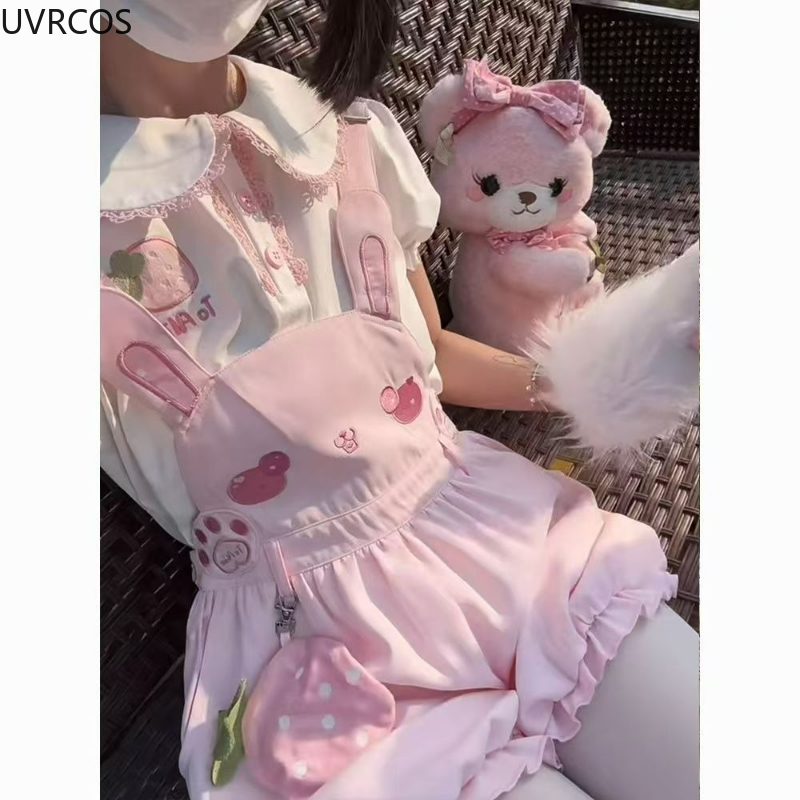 Set Celana Pendek Gaya Lolita  - Summer Japanese Clothing ulasan dan harga