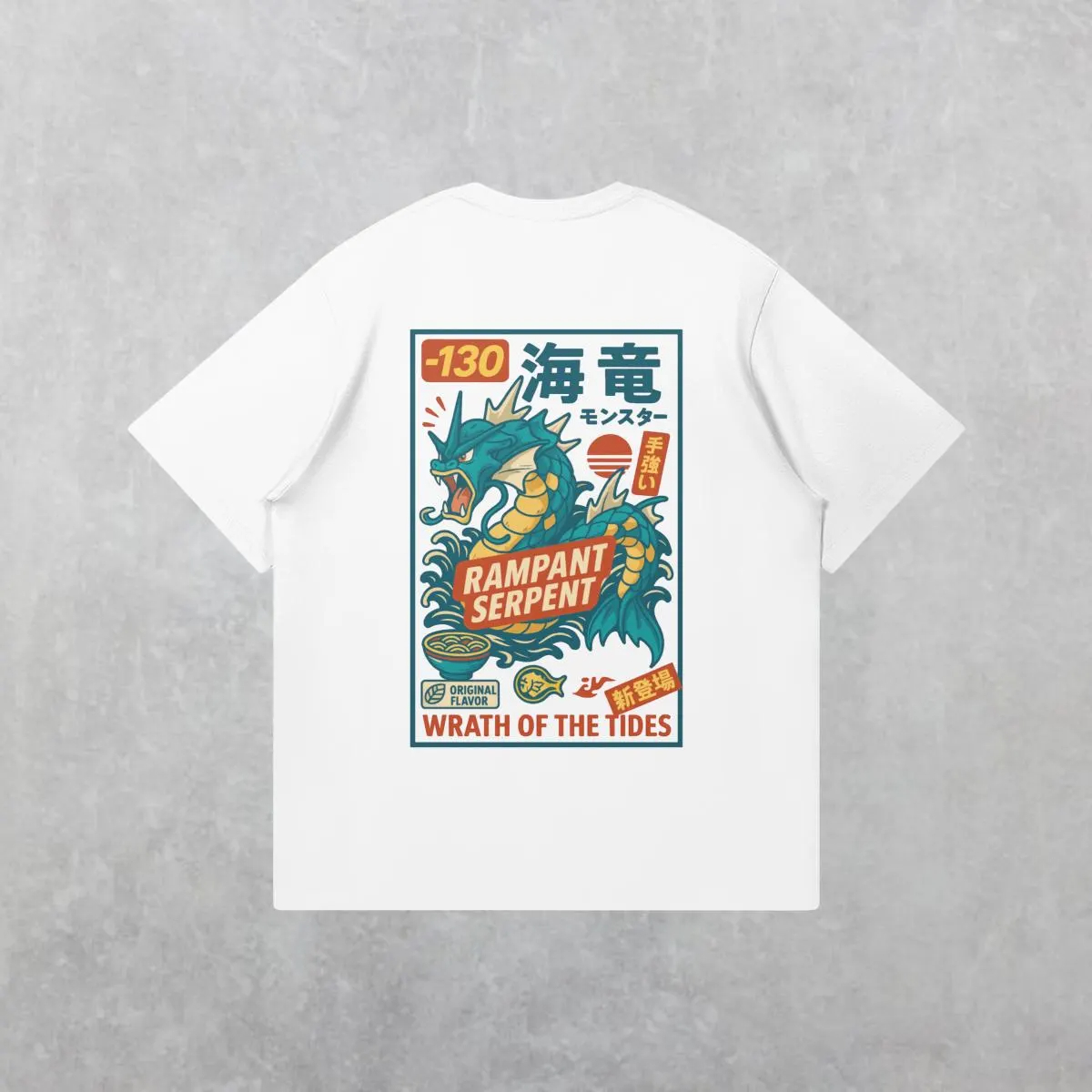 Kaus Anime Pokémon Gyarados Pa - Quality Summer Clothing For Women ulasan dan harga