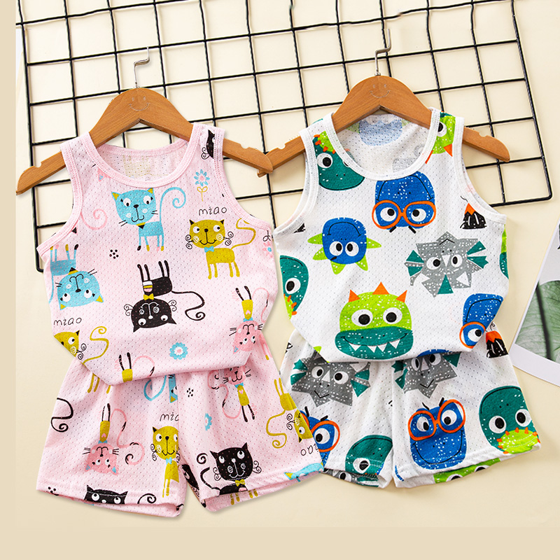 Setelan piyama anak laki-laki, - Summer Clothing Newborn ulasan dan harga