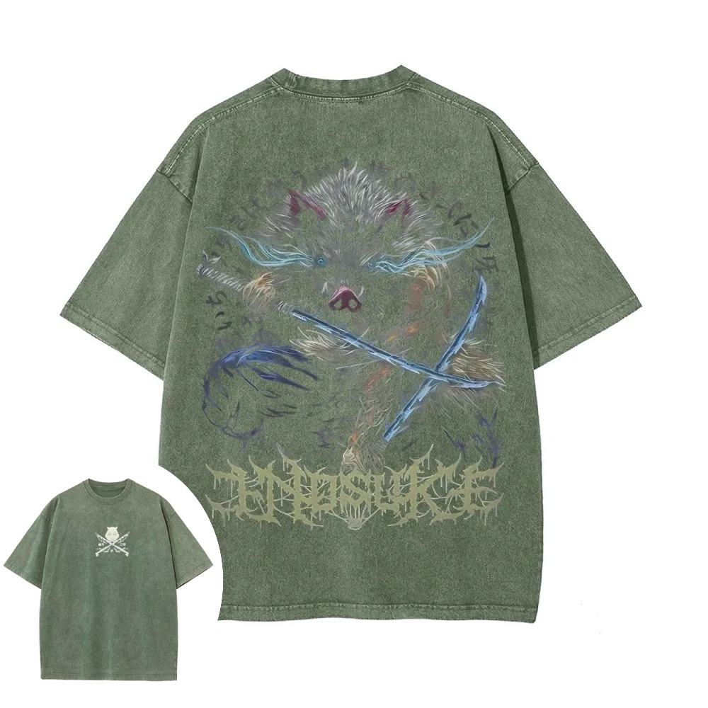 Kaos Demon Slayer Pria Wanita  - Summer Clothing Good Quality ulasan dan harga