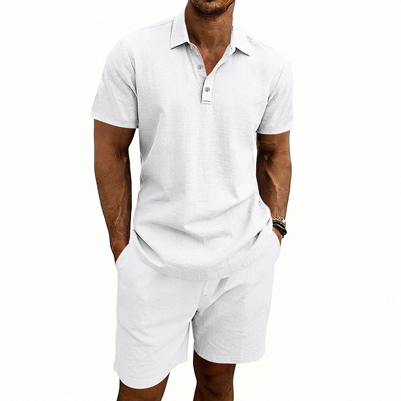Setelan Kasual Pria Linen Musi - Linen Shorts Men ulasan dan harga