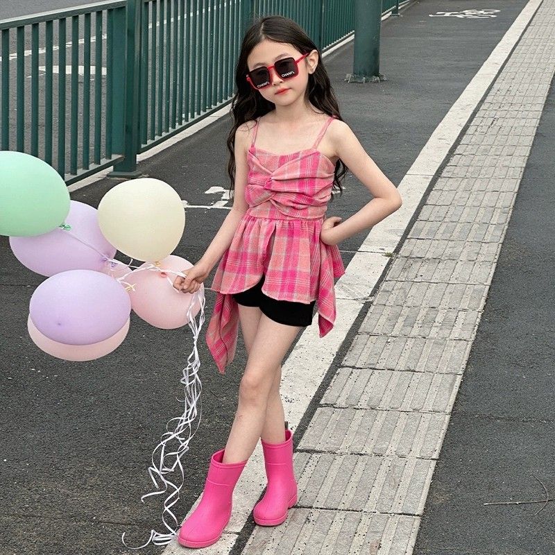 Set Pakaian Anak-anak Pakaian  - Summer Clothing For Teen Girls ulasan dan harga