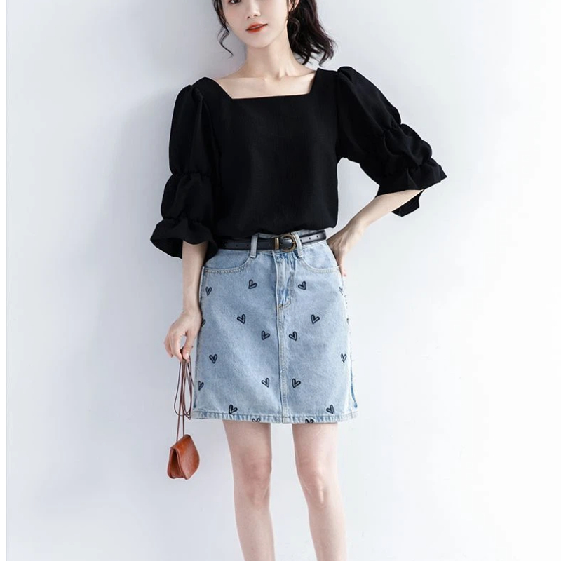 Atasan Kemeja Korea Polos Leng - Summer Youth Clothing ulasan dan harga
