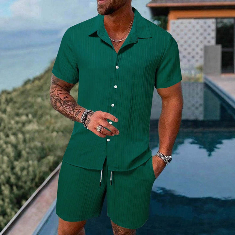 Celana Pendek Lengan Pendek Lo - Summer Youth Clothing ulasan dan harga